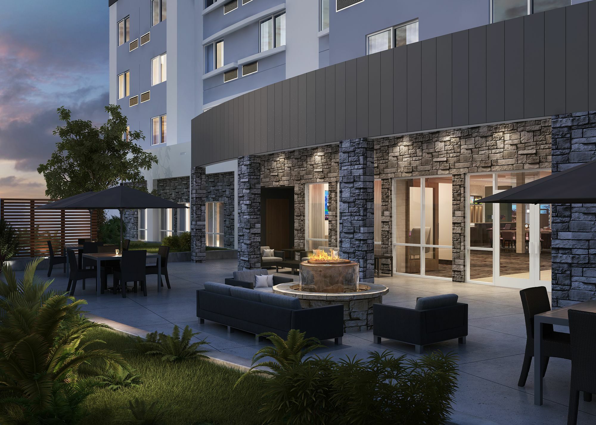 Courtyard By Marriott Houston Intercontinental Airport Hotel Eksteriør billede