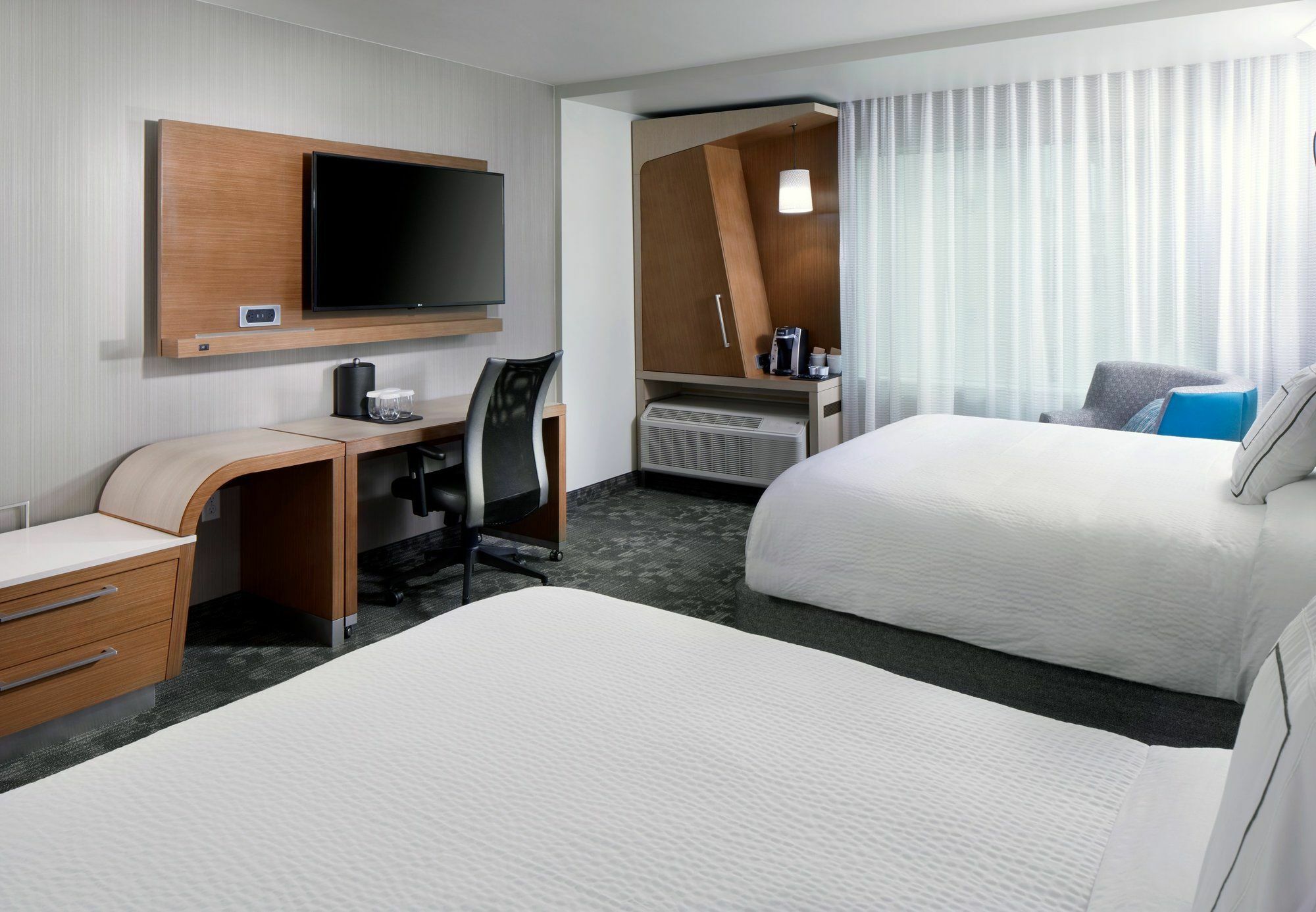 Courtyard By Marriott Houston Intercontinental Airport Hotel Eksteriør billede